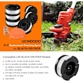 Miniatyrbilde 2 av 5: Trimmerlinsspole for Black and Decker Trimmere, 6 Trimmerlinjer