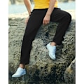 Miniatyrbild 3 av 3: Fruit Of The Loom Herr Lättvikts Joggbyxor / Joggingbyxor M Svart Black M