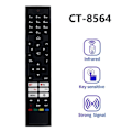 Miniatyrbild 2 av 4: Universal Smart LED TV-fjärrkontroll CT-8564 för Toshiba Svart M black m
