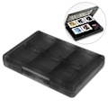 Pikkukuva 1 / 5: 28-in-1-pelikorttikotelo, yhteensopiva Nintendo NEW 3DS / 3DS / DSi / DSi XL / DSi LL / DS / DS Lite -kasettien säilytyslaatikko Black