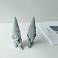Miniatyrbild 4 av 5: Valentins Silikon Gnome Form Epoxi Dvärg Gips Form Gnome D