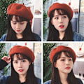 Miniatyrbilde 2 av 10: Ull Basker Cap Basker Hatt GUL yellow