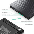 Miniatyrbillede 3 af 4: Eksternt CD/DVD-drev, Kingbox USB 3.0 Type C letvægt