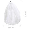Miniatyrbilde 4 av 5: Mesh Vaskemaskinpose Reiseoppbevaringsveske Stoff Vaskemaskinpose 30*40cm Grovt Nett