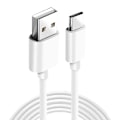 Miniatyrbilde 2 av 4: Hurtiglading Ekstra Lang USB-C Kabel / Lader 2-Pack Vit