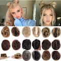 Miniatyrbilde 3 av 10: Piece Updo Messy Bun 04 4