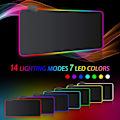 Miniatyrbilde 3 av 5: GMS-X5 RGB Gaming Musmatte med LED-lys i 7 Farger black