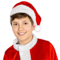 Miniatyrbillede 2 af 5: tectake Kostume til Dreng Sankt Nikolaus Rød Red 140 (10-12y)