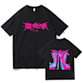 Miniatyrbild 2 av 3: Kpop Stray Kids Rock Star Album T-shirt för Kvinnor och Män - Streetwear, Kortärmad, Fans T-shirt, Present svart L black