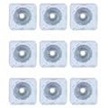 Pikkukuva 1 / 4: Puutarhakalusteiden tuoli liukumattomat kumijalat 30 mm 30 mm lattiansuojatyynyt 10 kpl valkoinen