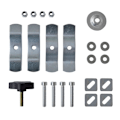 Miniatyrbilde 3 av 5: vidaXL Toppboks for motorsykkel 2 MC-hjelmer 72 L black 5180