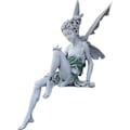 Miniatyrbillede 1 af 5: 22 cm siddende elfehave statue engel statue have statue fe