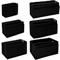 Miniatyrbillede 1 af 2: 2x Taskeindsatser - Sort Black Mini