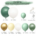 Miniatyrbild 4 av 5: Set Konfettiballong 152st 152pcs