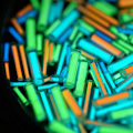 Miniatyrbillede 2 af 5: Tritium Gas Tube Selvlysende Nødlys Udendørs EDC 12mm orange