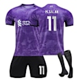 Miniatyrbillede 7 af 9: 23-24 Voksne Børn Drenge Fodboldsæt Fodboldtræningstrøje Sportsbeklædning 3-delt sæt 2324 juventus away#22 2324 juventus away#22 2xl