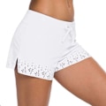 Miniatyrbild 5 av 5: Dam Bikinitrosor Badbyxor Strandshorts Hotpants Badkläder . Vit,XXL