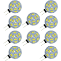 Miniatyrbillede 1 af 5: 10-pak G4 9 LED SMD 5730 12V AC/DC Dobbelkanal Base Forsænket Loft Indbyggede LED-pærer 20W Halogenpære Erstatning-FA6-
