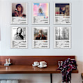 Miniatyrbilde 3 av 3: Taylor Swift Plakat Folklore Album Reputation Plakat Musikkalbum Swiftie Utstyr Plakat For Rom Estetisk Lerret Veggkunst Soverom