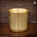 Miniatyrbillede 1 af 5: Tekopper Temugg Husholdningsartikler i Messing Kina Antik Bar Drikkeartikler Anc A