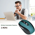 Miniatyrbilde 2 av 4: USB-mottaker 2000DPI bærbar datamus for Huawei Xiaomi Ect bærbare datamaskiner Blue