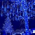 Julbelysning utomhus, Meteor Shower Lights Fallande Regn Ligh-FA-
