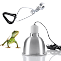 Miniatyrbillede 1 af 3: Reptilium-Zoo Terrariumlampe base / Klemme E27 silver 485