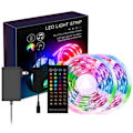 Miniatyrbilde 1 av 4: Led lyslist Fargeskiftende lys for soverom med 44 knapper Re