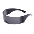 Miniatyrbillede 1 af 2: 80'er Futuristiske Cyberpunk Cyclops Visor Solbriller med