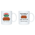 Miniatyrbild 2 av 3: Lycka är att titta på tv-program Vänner mugg 11 oz keramisk kaffemugg Tekopp Presenter