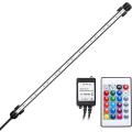 Miniatyrbillede 2 af 2: Led Akvarium 48cm, Akvarielys, Nedsænkelig rørlampe til akvarium, LED-lampe IP68 Vandtæt RGB LED-akvariebelysning, DC12V, 5.8W