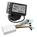 Miniatyrbillede 4 af 8: 36V/48V 250W/350W 15A Børsteløs Motorstyring LCD866 Displaypanel Elektrisk Cykel Børsteløs Controller Kit 0.5