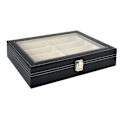 Miniatyrbild 3 av 7: Glasögonbox med 8 Fack / Glasögonförvaring - Glasögonförvaring black 1205