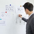 Miniatyrbillede 4 af 5: 20 STK Små Whiteboard Tusser - Sorte Whiteboard Markører med Viskelæder Fin Spids Whiteboard Tusser til Børn (Sort)