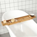 Miniatyrbillede 1 af 5: SoBuy, Badekarshylde med glidebeskyttelse FRG212-N 1000