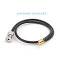 Pikkukuva 1 / 5: SMA-naaras UHF SO239 PL259 -naaras RG58 Pigtail-kaapeli RF-koaksiaaliliitäntäkaapeli