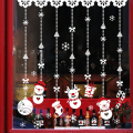 Miniatyrbild 1 av 4: Fönsterdekaler Jul Självhäftande Avtagbara fönsterdekaler
