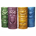 Pikkukuva 1 / 3: 4x Keramiikkikupit - Tiki multicolor 1473