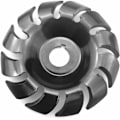 Miniatyrbillede 1 af 5: Stål træskæringskive 90mm 12 tænder Power Shaping Milling Disc