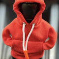 Miniatyrbild 1 av 8: Växelspaksknopp Hoodie Knop Hoodie Sweatshirt ORANGE orange