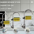 Miniatyrbillede 4 af 5: 2 stk. brusehylde uden boring - brusehylde til shampoo - brusehylde til sæbe - brusehylde til opbevaring i badeværelset