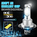 Pikkukuva 1 / 3: 2 x H7 LED-ajovalot 6000k Super White 110w 8000lm ajovalosarja