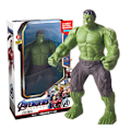Pikkukuva 1 / 3: Iron Man - Spider-Man Actionfiguurit Captain America Leikkikalut Valolla Työpöydän Koriste Lapsille Syntymäpäivälahja Db The Hulk