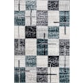Pikkukuva 1 / 4: D-sign Matta Milano Collection Maya Tummanvihreä/Tummanharmaa 160x230cm Musta Black 160x230