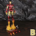 Pikkukuva 1 / 4: Zd Toys Marvel Iron Man Mk1 Mk2 Mk3 Mk4 Mk5 Mk6 Mk7 Mk42 Mk43 7\" Elokuva Actionfigur Iron-man Mark 1 2 3 4 5 6 7 42 43 Legends C MK6 B - Loose