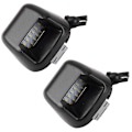 Miniatyrbillede 5 af 5: Navara D40 2004-2018 LED-nummerpladelys - direkte pasform alternativ black
