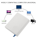 Miniatyrbilde 2 av 5: 150 Mbps høyforsterkningsantenne 14 dBi 5 m kabel trådløs USB-adapter utendørs vanntett lang rekkevidde WiFi-repeater