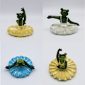 Miniatyrbillede 2 af 9: Hartsvand Flydende Frø Dekoration Dyrestatuette Frø A