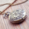 Pikkukuva 7 / 10: Steampunk-tyyli vintage-taskukello ketjulla 2