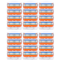 Miniatyrbild 1 av 5: Paket med 4 - 52 rakblad för män med kompatibelt blad för Fusion 5 24 pack